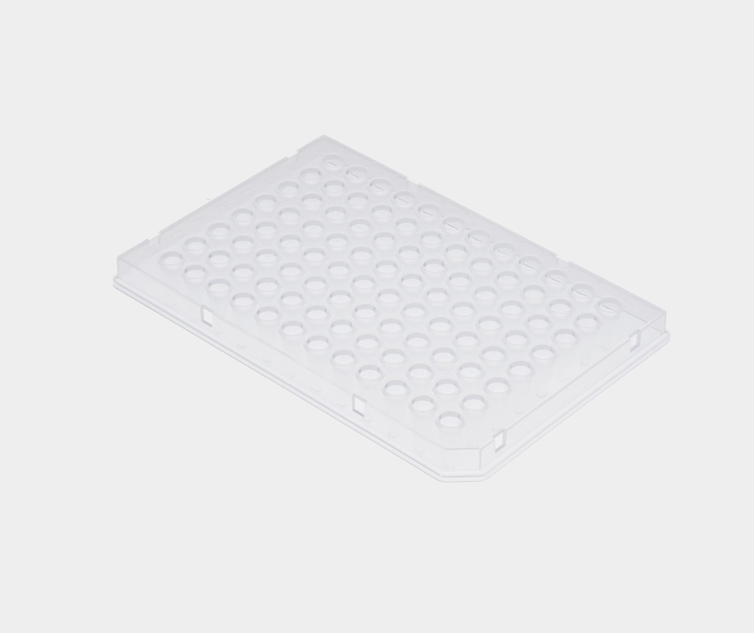 96Well 0.1ml Transparent Half Skirt PCR Plate